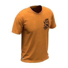 LEATT Rövid ujjú kerékpáros mez - MTB ALLMOUNTAIN 2.0 JUNIOR - barna