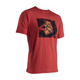 LEATT Rövid ujjú kerékpáros póló - CORE - piros