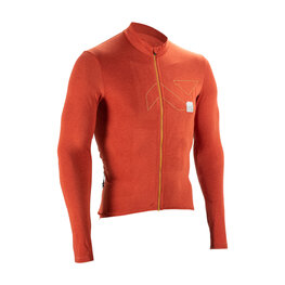 LEATT Hosszú ujjú kerékpáros mez nyári - MTB ENDURANCE 4.0 - piros