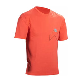 LEATT Rövid ujjú kerékpáros mez - MTB TRAIL 1.0 X-FLOW - piros