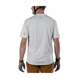 LEATT Rövid ujjú kerékpáros mez - MTB TRAIL 1.0 X-FLOW - szürke