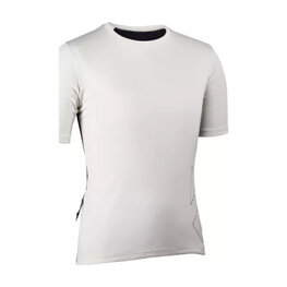 LEATT Rövid ujjú kerékpáros mez - MTB TRAIL 2.0 W - fehér/fekete