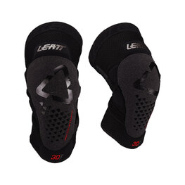 LEATT térdvédő - KNEE GUARD 3DF 5.0 EVO FASTFIT - fekete