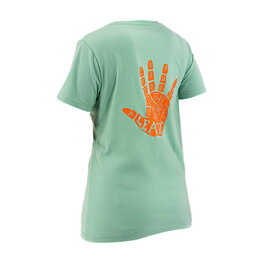 LEATT Rövid ujjú kerékpáros póló - CORE W - zöld