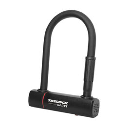 TRELOCK kerékpár lakat - U4 MINI + HOLDER ZB 401 - fekete