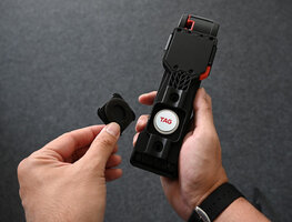 TRELOCK kerékpár lakat - TRIGO FS 380/100 +HOLDER X-PRESS - fekete