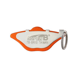 SUPER B alátét a betétek és a tárcsa közé - BRAKE CALIPER ALIGNMENT TOOL TB-BR10 - narancssárga