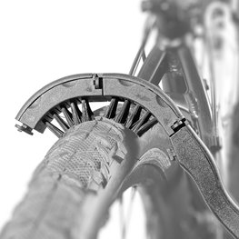 SUPER B tisztítókefe - CLEANING BRUSH TB-1718 - szürke