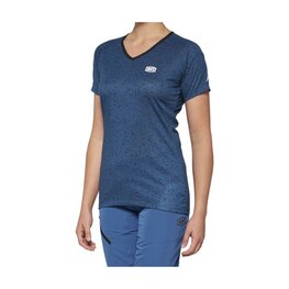 100% SPEEDLAB Rövid ujjú kerékpáros mez - AIRMATIC W - kék