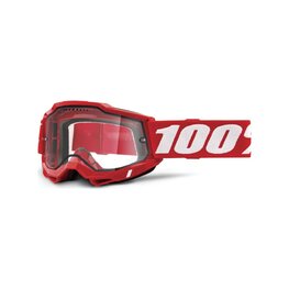 100% SPEEDLAB Kerékpáros szemüveg - ACCURI 2 ENDURO MTB - piros/fehér