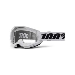 100% SPEEDLAB Kerékpáros szemüveg - STRATA 2 - fehér/fekete