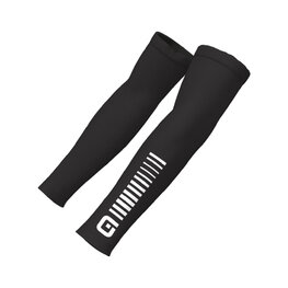 ALÉ Kerékpáros karmelegítő - SUNSELECT ARMWARMER - fekete/fehér