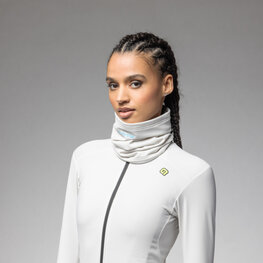 ALÉ Kerékpáros nyakmelegítő - K-ATMO - fehér