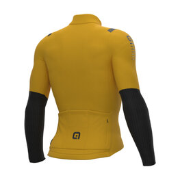 ALÉ Hosszú ujjú kerékpáros mez - WARM RACE 2.0 R-EV1 - sárga