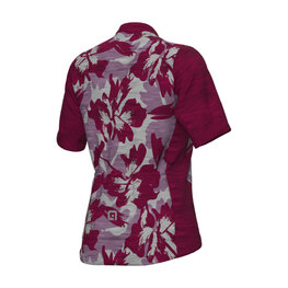 ALÉ Rövid ujjú kerékpáros mez - OFF ROAD - GRAVEL SUNRISE - piros