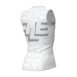 ALÉ Rövid ujjú kerékpáros póló - INTIMO MULTIVERSO - fehér