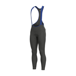 ALÉ Hosszú kerékpáros nadrág kantárral - KLIMATIK K-TOUR - fekete