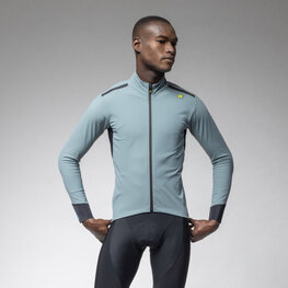 ALÉ Kerékpáros szélálló dzseki - KLIMATIK K-TORNADO - világoskék