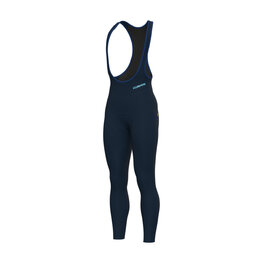 ALÉ Hosszú kerékpáros nadrág kantárral - KLIMATIK K-ATMO - kék