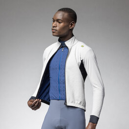 ALÉ Kerékpáros dzseki béléssel - KLIMATIK K-DOUBLE - fehér