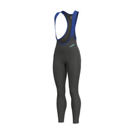 ALÉ Hosszú kerékpáros nadrág kantárral - KLIMATIK K-TOUR - fekete