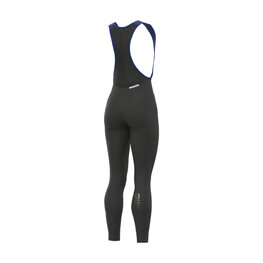 ALÉ Hosszú kerékpáros nadrág kantárral - KLIMATIK K-TOUR - fekete