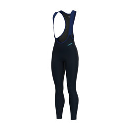 ALÉ Hosszú kerékpáros nadrág kantárral - KLIMATIK K-TOUR - kék