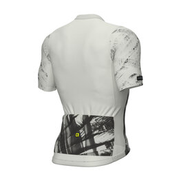 ALÉ Rövid ujjú kerékpáros mez - PALM PR-E - fehér/zöld