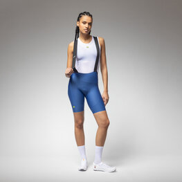 ALÉ Rövid kerékpáros nadrág kantárral - VOLTAGE R-EV1 - kék