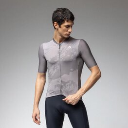 ALÉ Rövid ujjú kerékpáros mez - KRAKATOA OFF ROAD - GRAVEL - barna