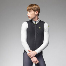 ALÉ Kerékpáros mellény - PR-E THERMO 2.0 - fekete