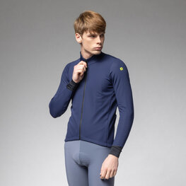 ALÉ Kerékpáros szélálló dzseki - PRAGMA FONDO 3.0 - kék/fekete