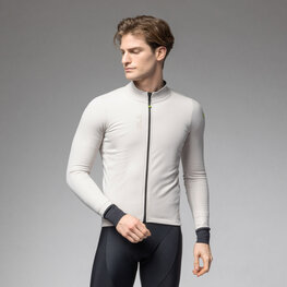 ALÉ Kerékpáros szélálló dzseki - PRAGMA FONDO 3.0 - fehér/fekete