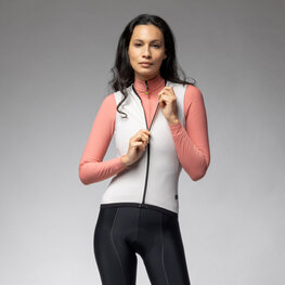 ALÉ Kerékpáros mellény - PR-E THERMO 2.0 - fehér