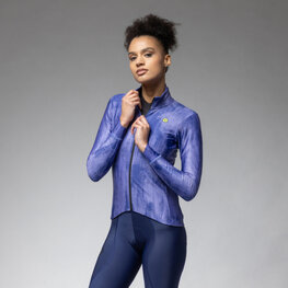 ALÉ Kerékpáros szélálló dzseki - PR-E KNITTED - kék