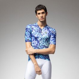 ALÉ Rövid ujjú kerékpáros mez - PR-E CLOROFILLA - színes