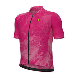 ALÉ Rövid ujjú kerékpáros mez - FAN PR-E - piros