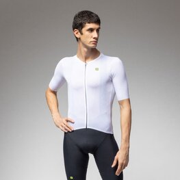 ALÉ Rövid ujjú kerékpáros mez - EARTHY STYLE 2.0 PR-E - fehér