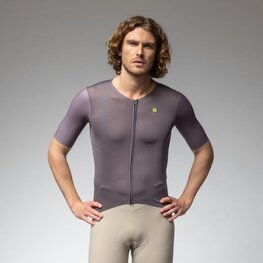 ALÉ Rövid ujjú kerékpáros mez - EARTHY STYLE 2.0 PR-E - lila