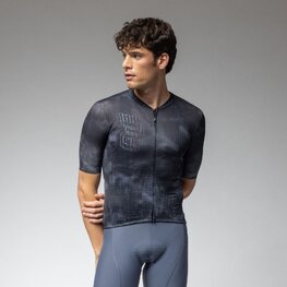 ALÉ Rövid ujjú kerékpáros mez - FOLLOW ME 2.0 PR-E - fekete