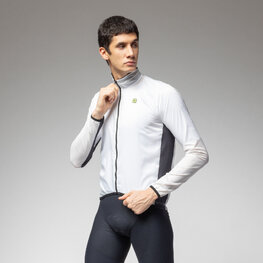 ALÉ vízálló kabát - GUSCIO LIGHT PACK 2.0 - fehér