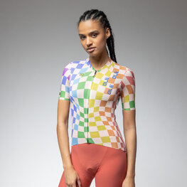 ALÉ Rövid ujjú kerékpáros mez - MULTIVERSO 2.0 PR-E - színes