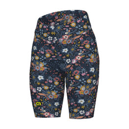 ALÉ Rövid kerékpáros nadrág kantár nélkül - MASTER GRAPHIC PR-E - kék/színes