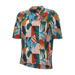 ALÉ Rövid ujjú kerékpáros mez - OFF ROAD - GRAVEL SAVANA - színes