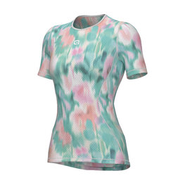 ALÉ Rövid ujjú kerékpáros póló - INTIMO JARDIN 2.0 - világoszöld