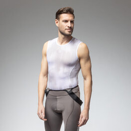 ALÉ Ujjatlan kerékpáros póló - INTIMO ARGON - fehér