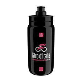 ELITE Kerékpáros palack vízre - FLY GIRO D'ITALIA BLACK MAP 550 ML 2026 - fekete