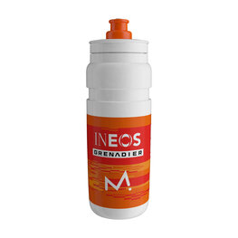 ELITE Kerékpáros palack vízre - FLY INEOS GRENADIER 750 ML 2026 - fehér/narancssárga