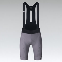 GOBIK Rövid kerékpáros nadrág kantárral - ABSOLUTE 7.0 - szürke