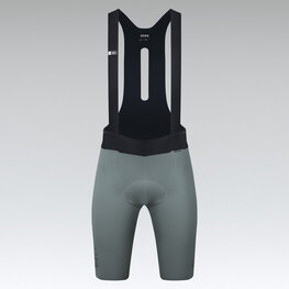 GOBIK Rövid kerékpáros nadrág kantárral - X - zöld